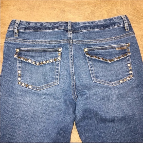 Michael Kors size 4 wide legs jeans - Picture 4 of 6